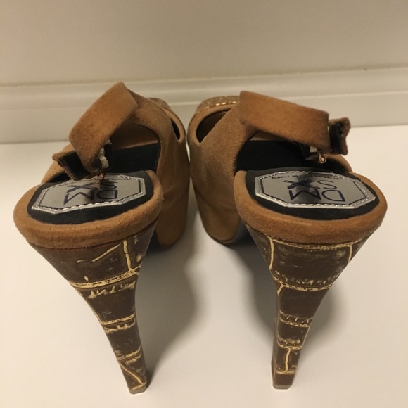 DMSX Donald J Pliner Open Toe & Sling Back Heels - Picture 4 of 5